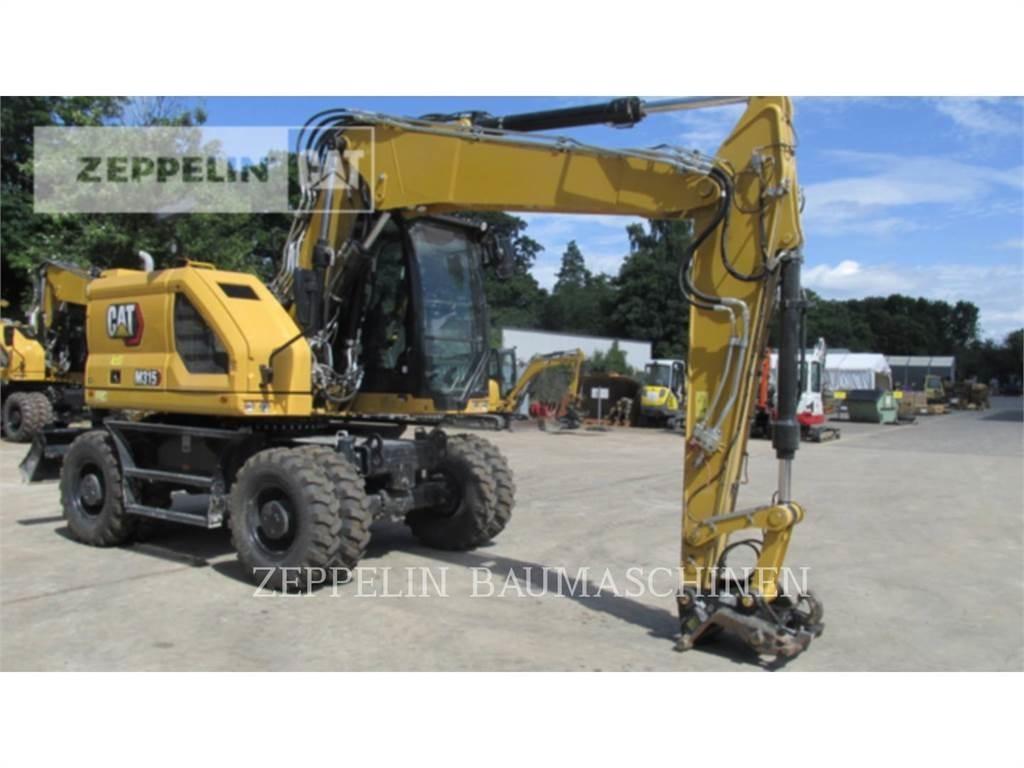 CAT M315-07A Pelle sur pneus