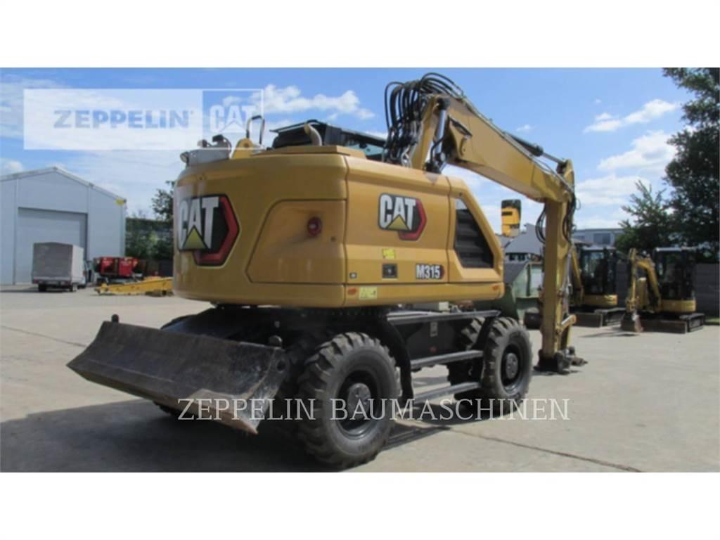 CAT M315-07A Pelle sur pneus