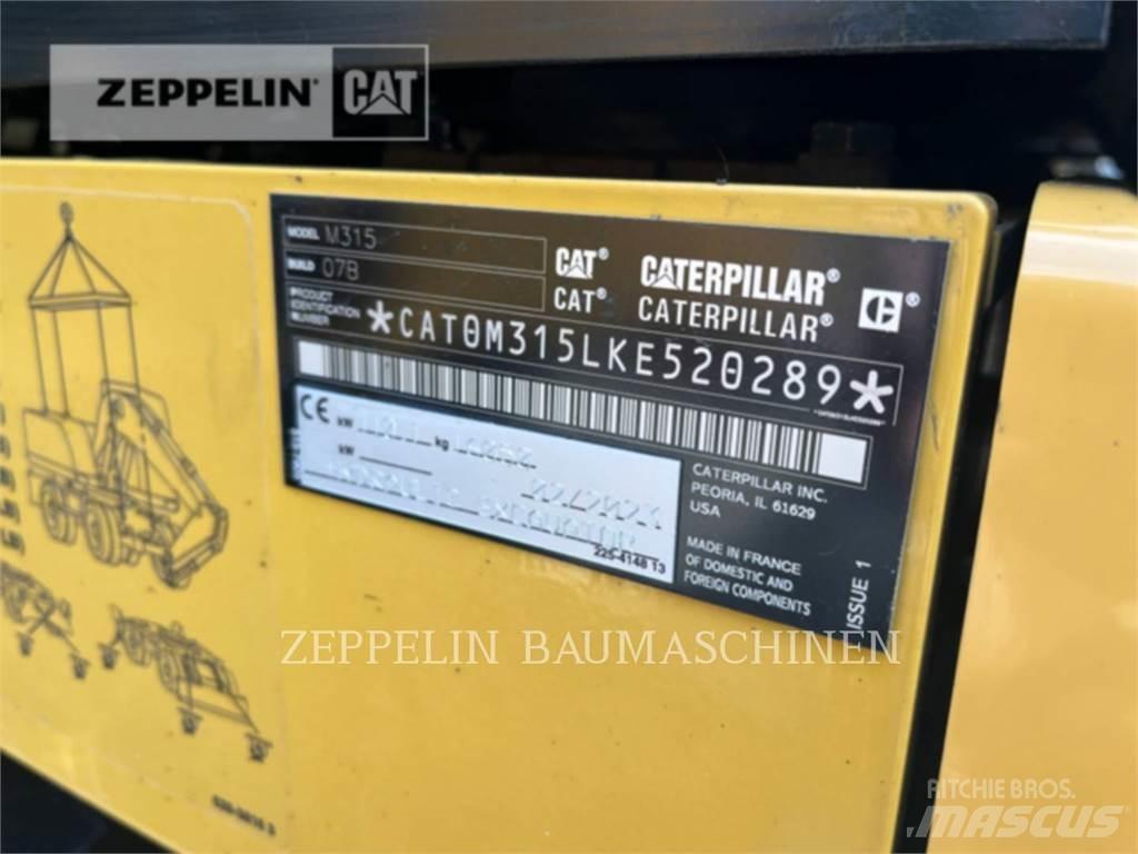 CAT M315-07A Pelle sur pneus