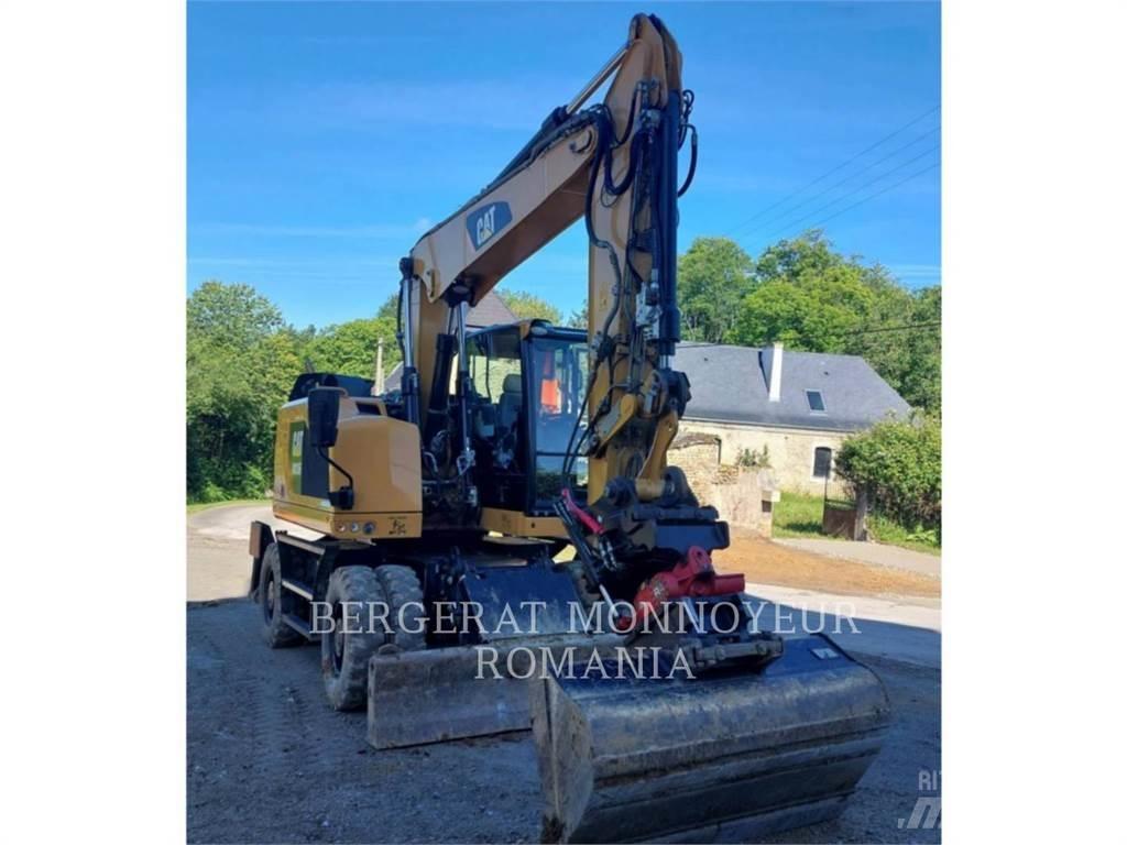 CAT M315F Pelle sur pneus