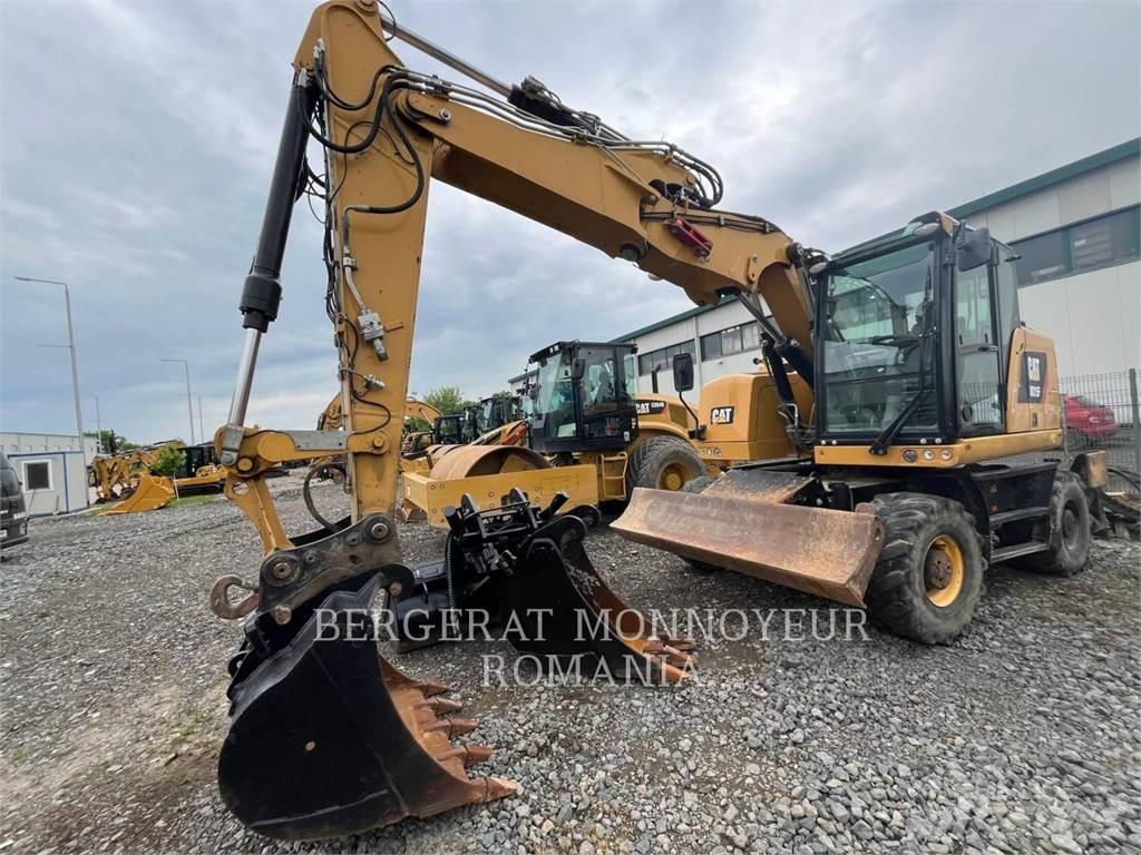 CAT M315F Pelle sur pneus