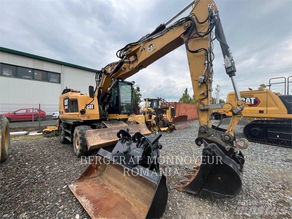 CAT M315F Pelle sur pneus