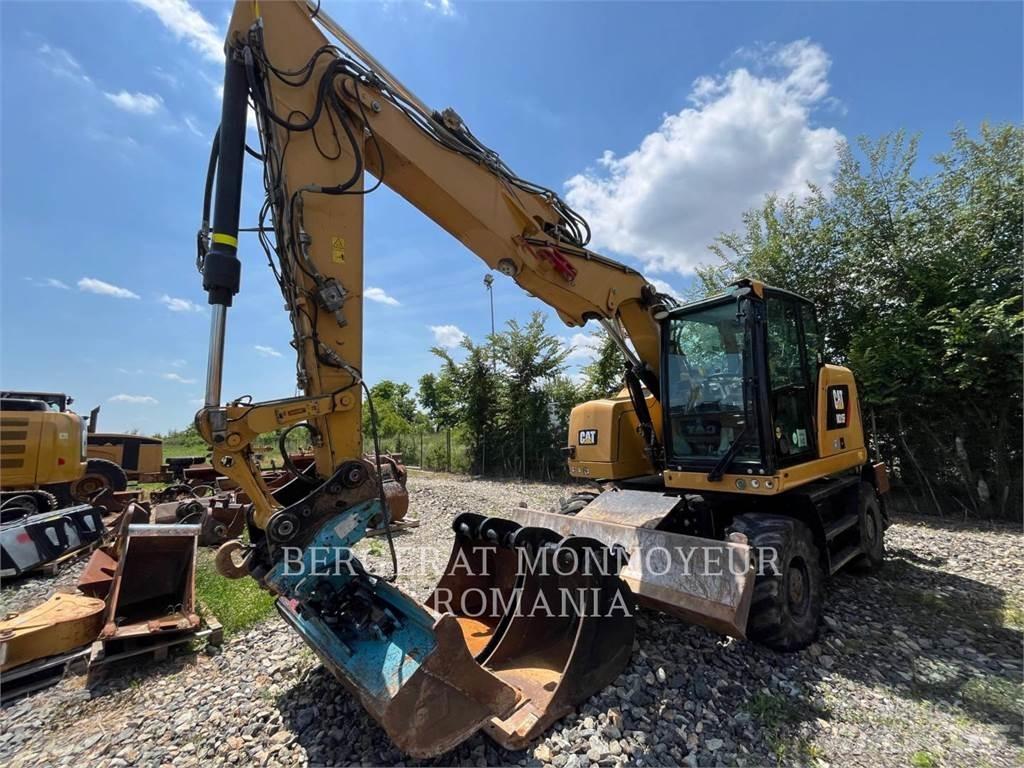 CAT M315F Pelle sur pneus
