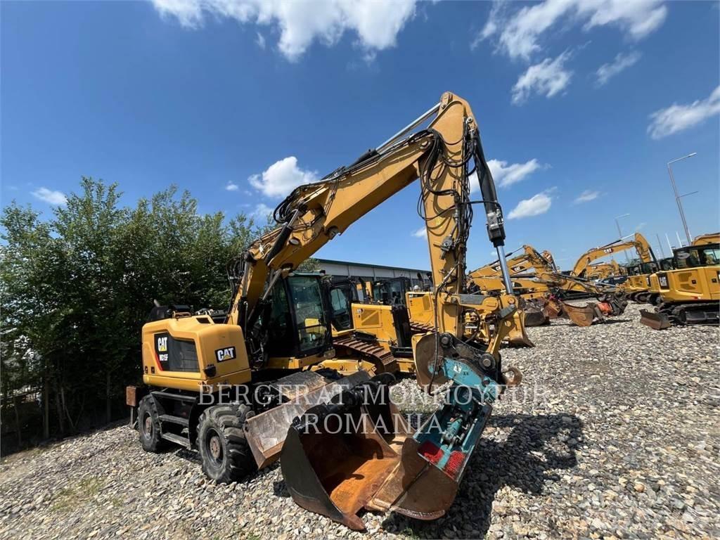 CAT M315F Pelle sur pneus
