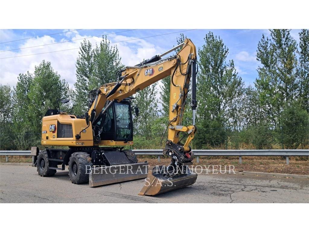 CAT M315F IVC Pelle sur pneus