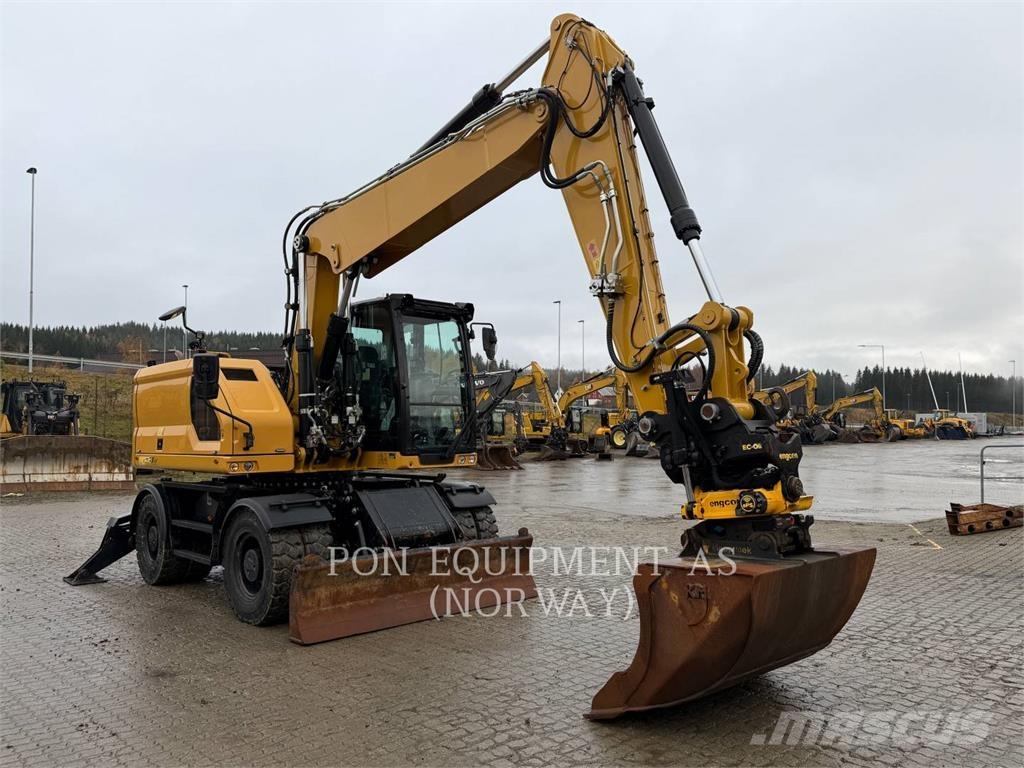CAT M316-07 Pelle sur pneus