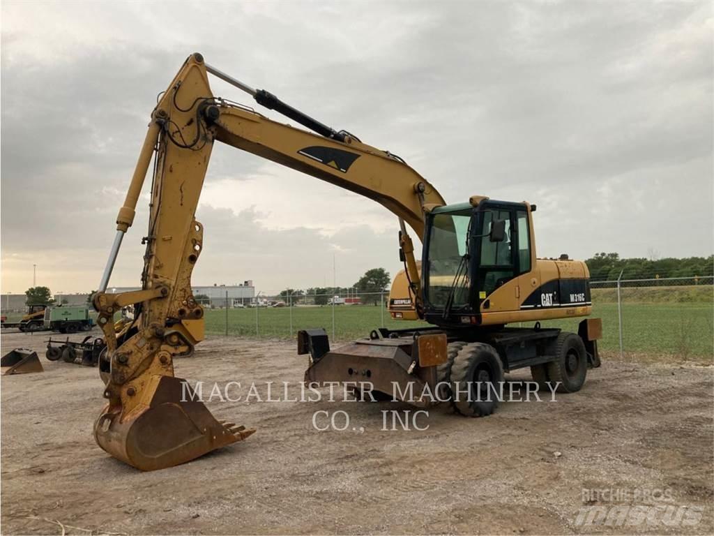 CAT M316C Pelle sur pneus