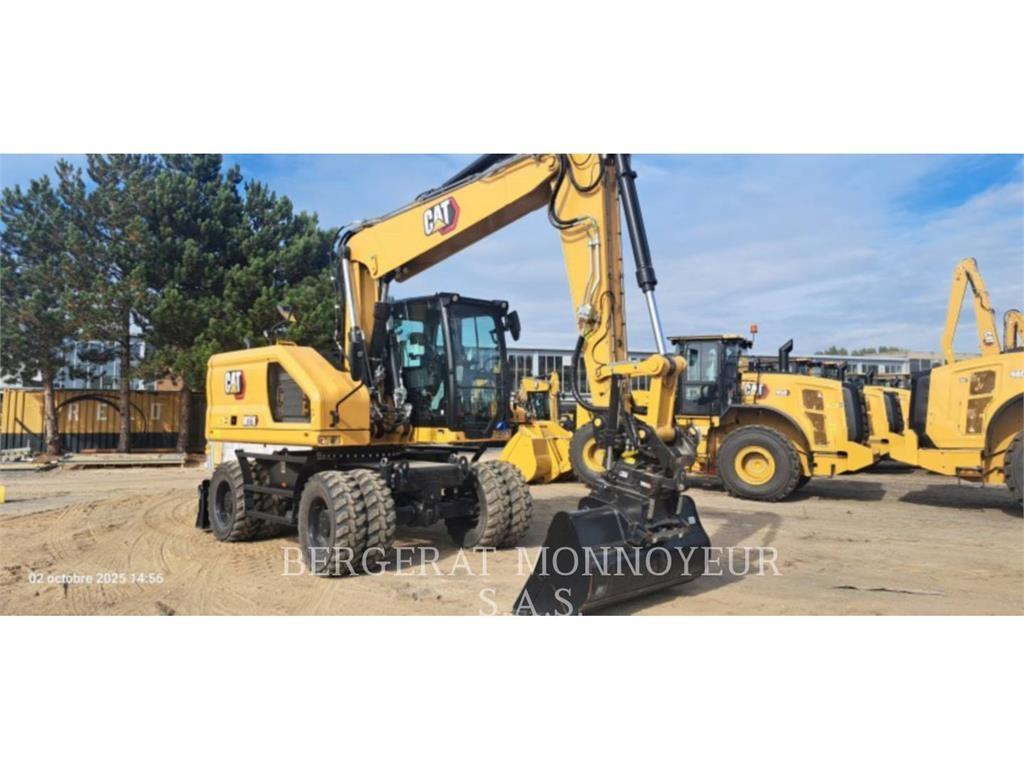 CAT M318-07 Pelle sur pneus