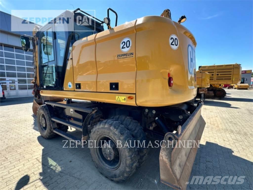 CAT M318-07A Pelle sur pneus
