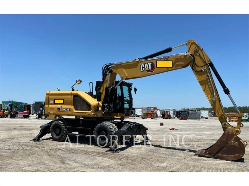 CAT M320 Pelle sur pneus