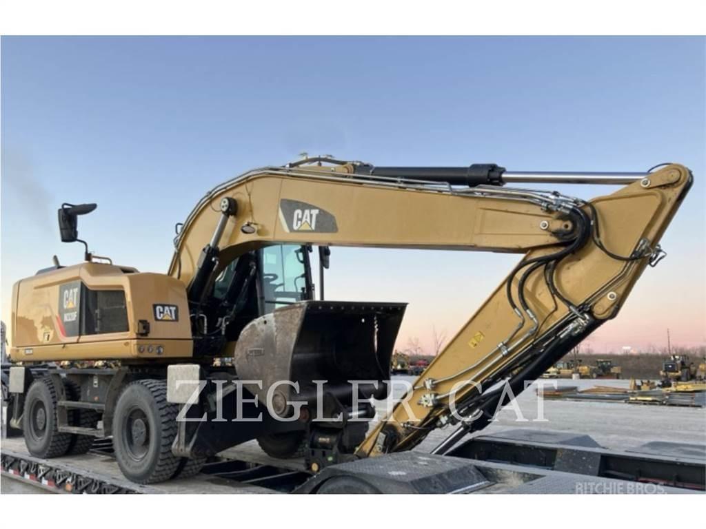 CAT M320F Pelle sur pneus