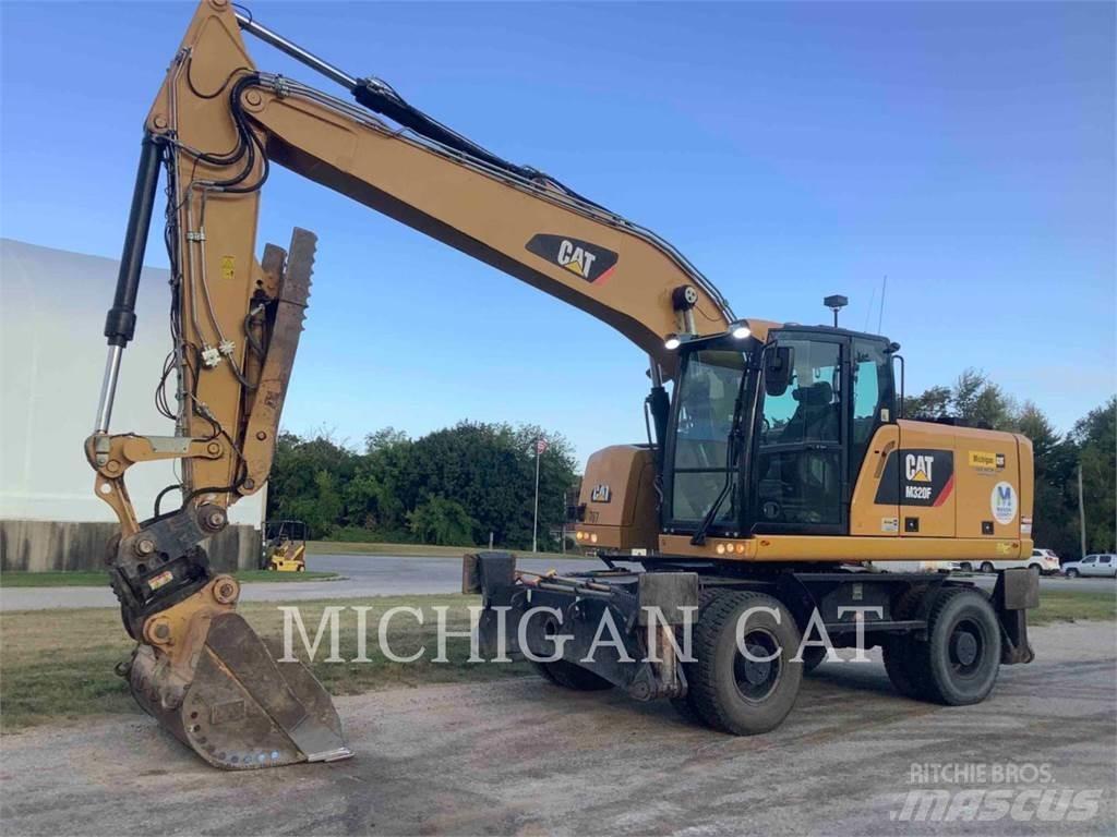 CAT M320F PMTQ Pelle sur pneus