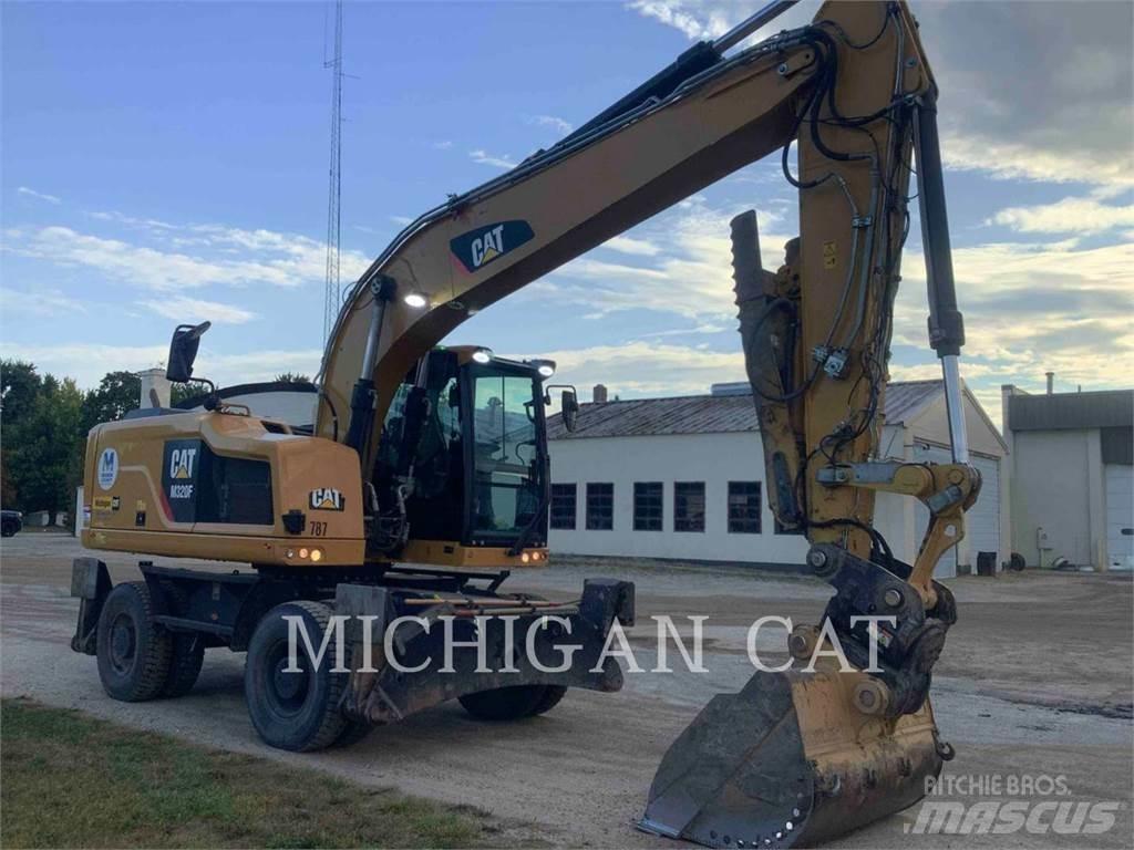 CAT M320F PMTQ Pelle sur pneus