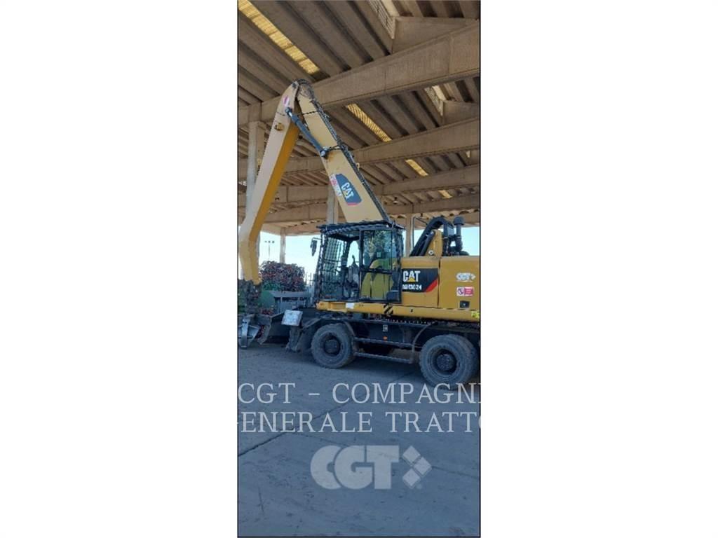 CAT MH 3024 Pelle sur pneus