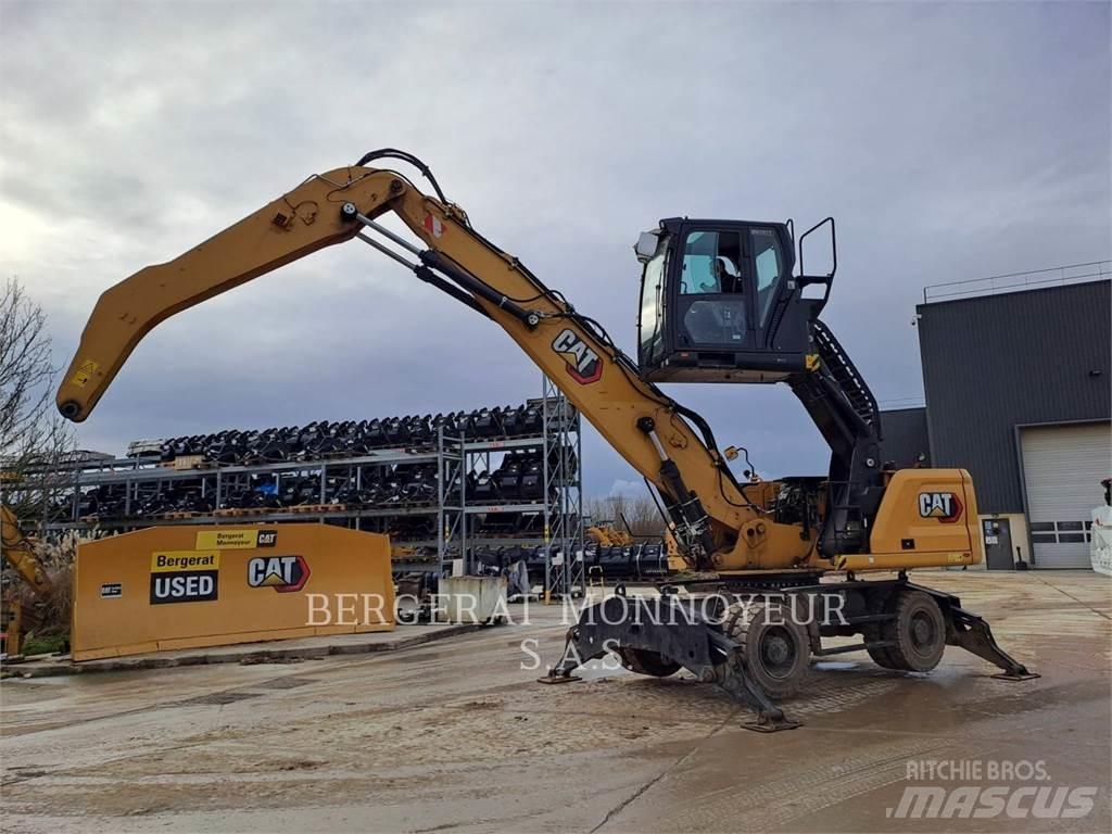 CAT MH3022 Pelle sur pneus