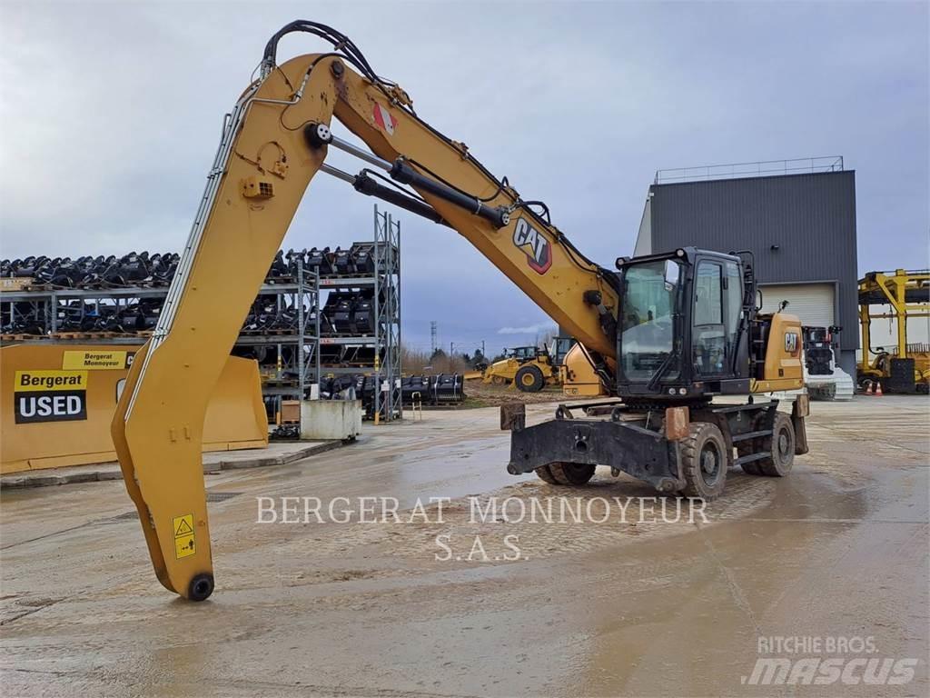 CAT MH3022 Pelle sur pneus