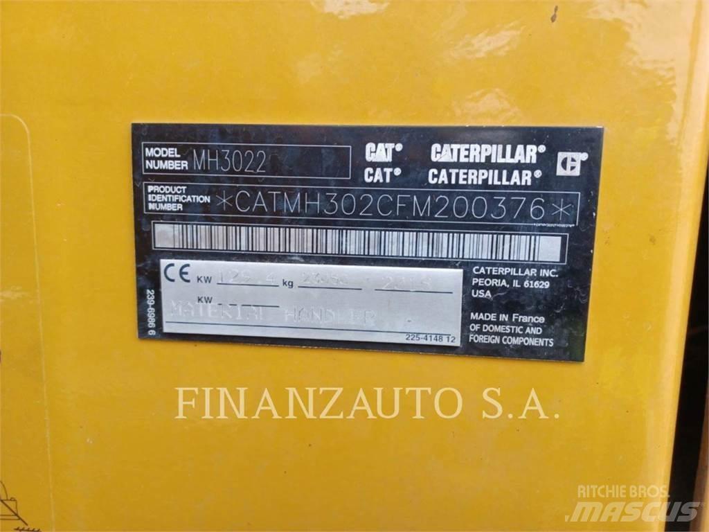 CAT MH3022 Pelle sur pneus