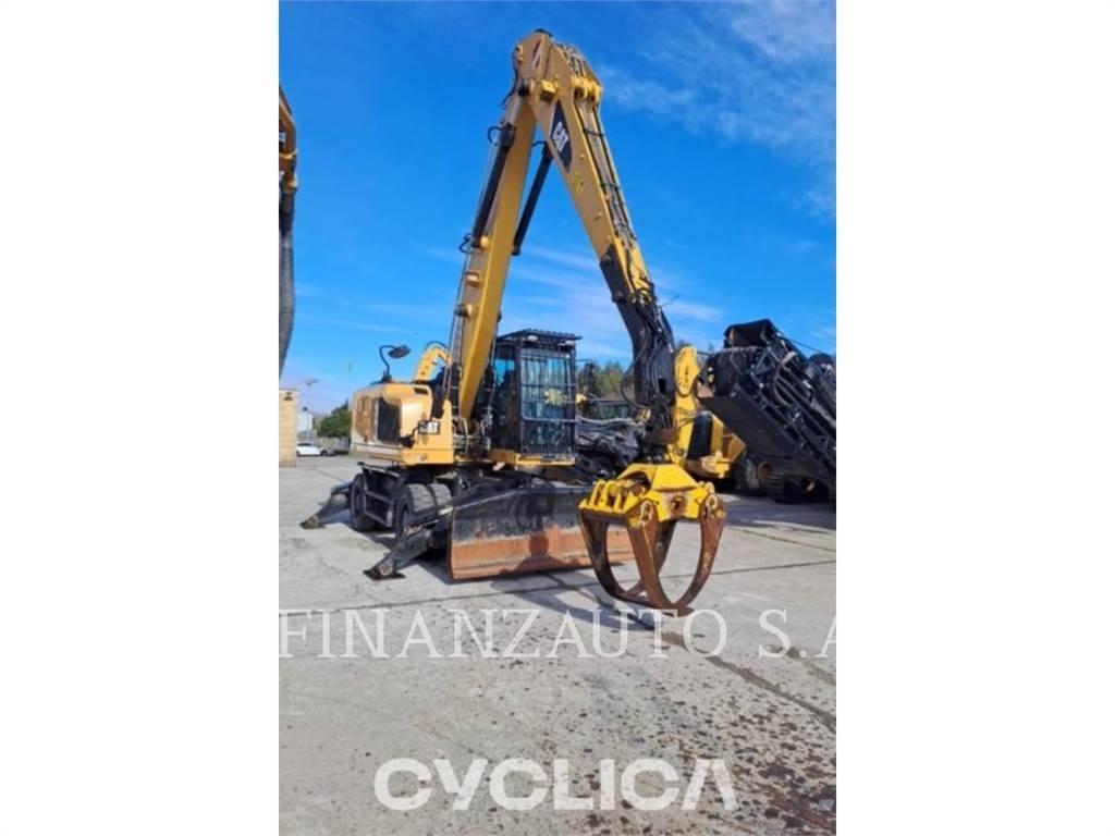 CAT MH3022 Pelle sur pneus