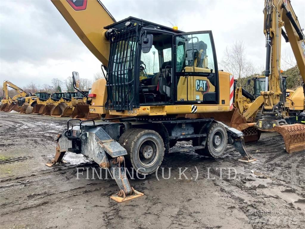 CAT MH3022 Pelle sur pneus