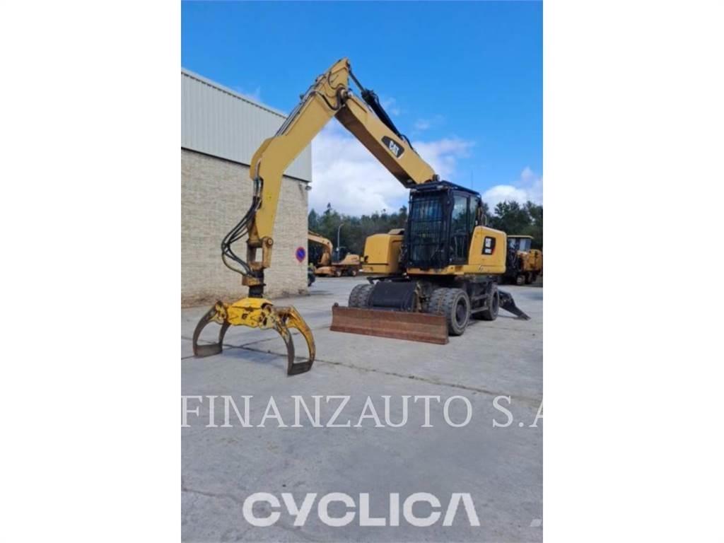 CAT MH3022 Pelle sur pneus