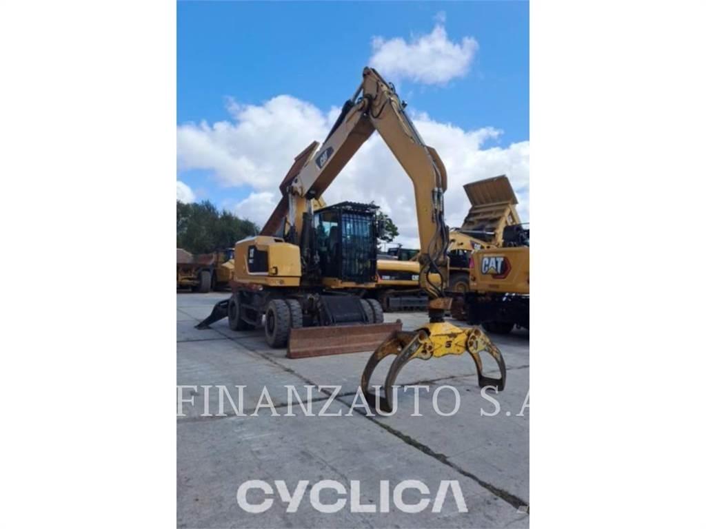 CAT MH3022 Pelle sur pneus