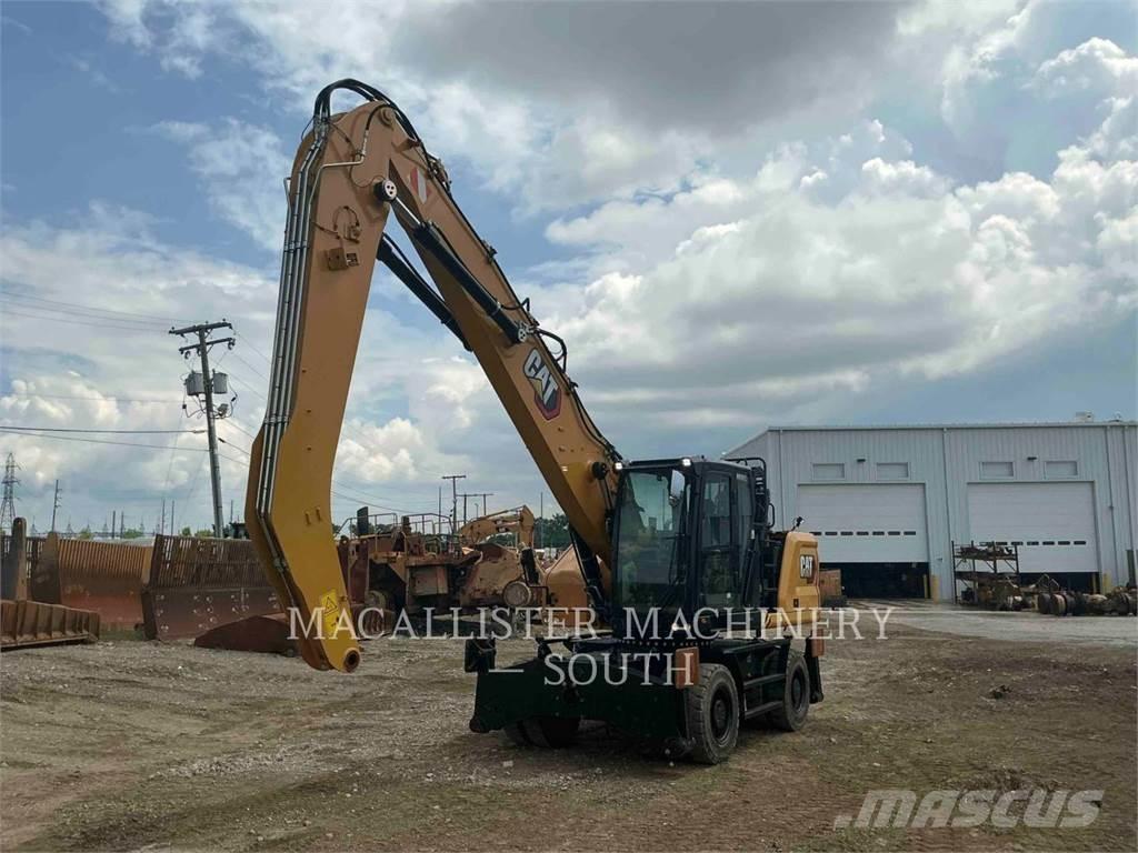 CAT MH3022 Pelle sur pneus