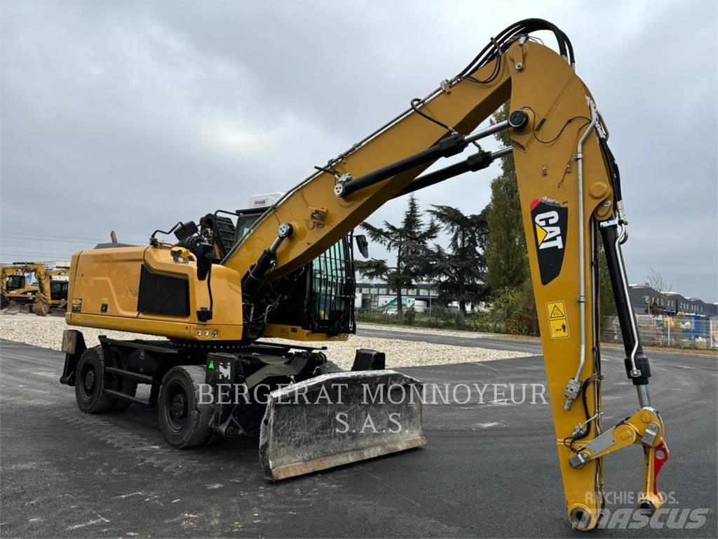 CAT MH3022-1 Pelle sur pneus