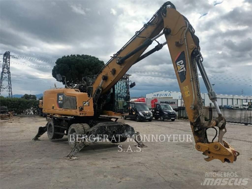 CAT MH3022-1 Pelle sur pneus