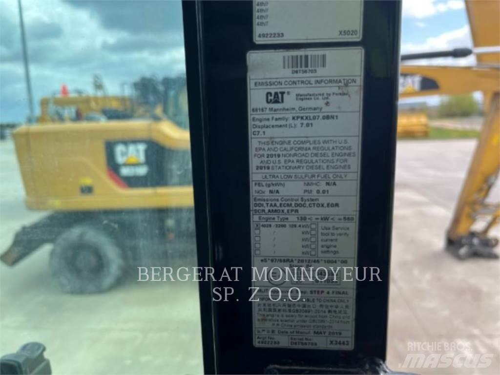 CAT MH3024 Pelle sur pneus