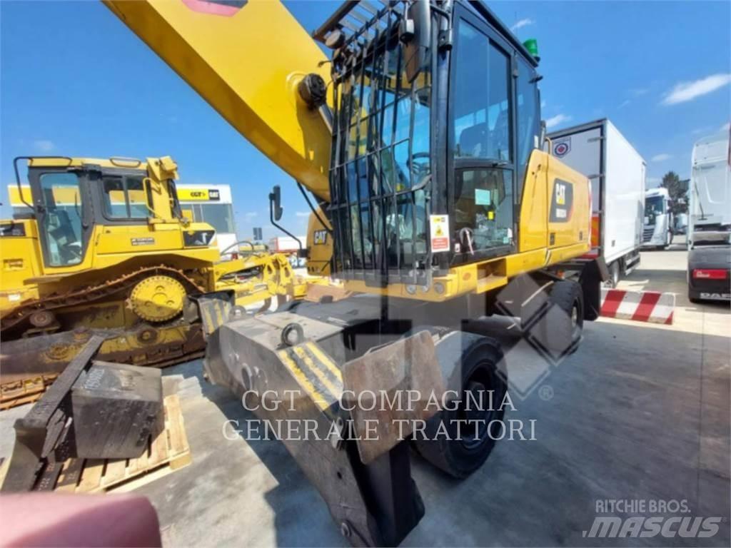 CAT MH3024 Pelle sur pneus