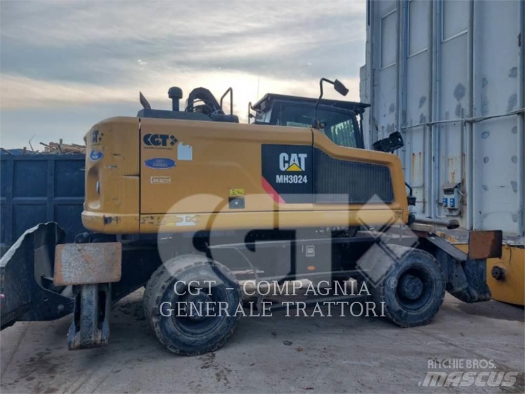 CAT MH3024 Pelle sur pneus