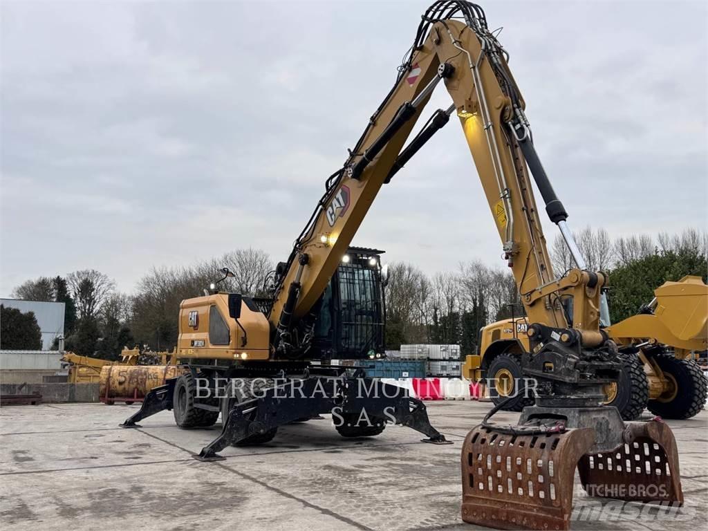 CAT MH3024-07 Pelle sur pneus