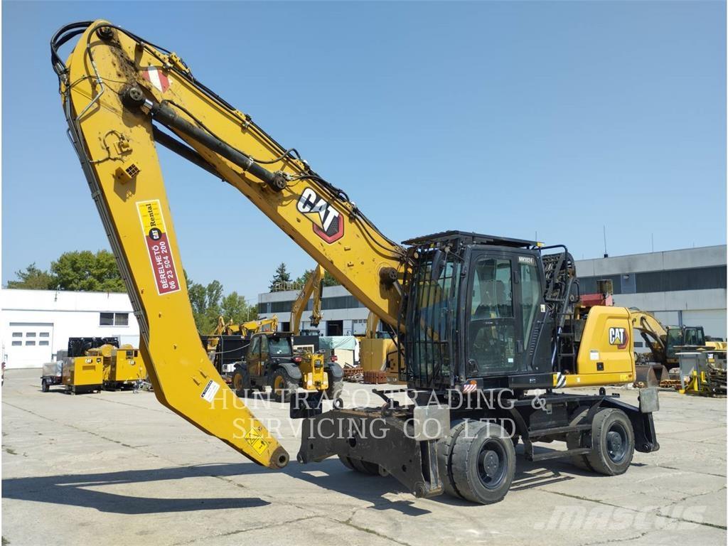 CAT MH3024-07 Pelle sur pneus