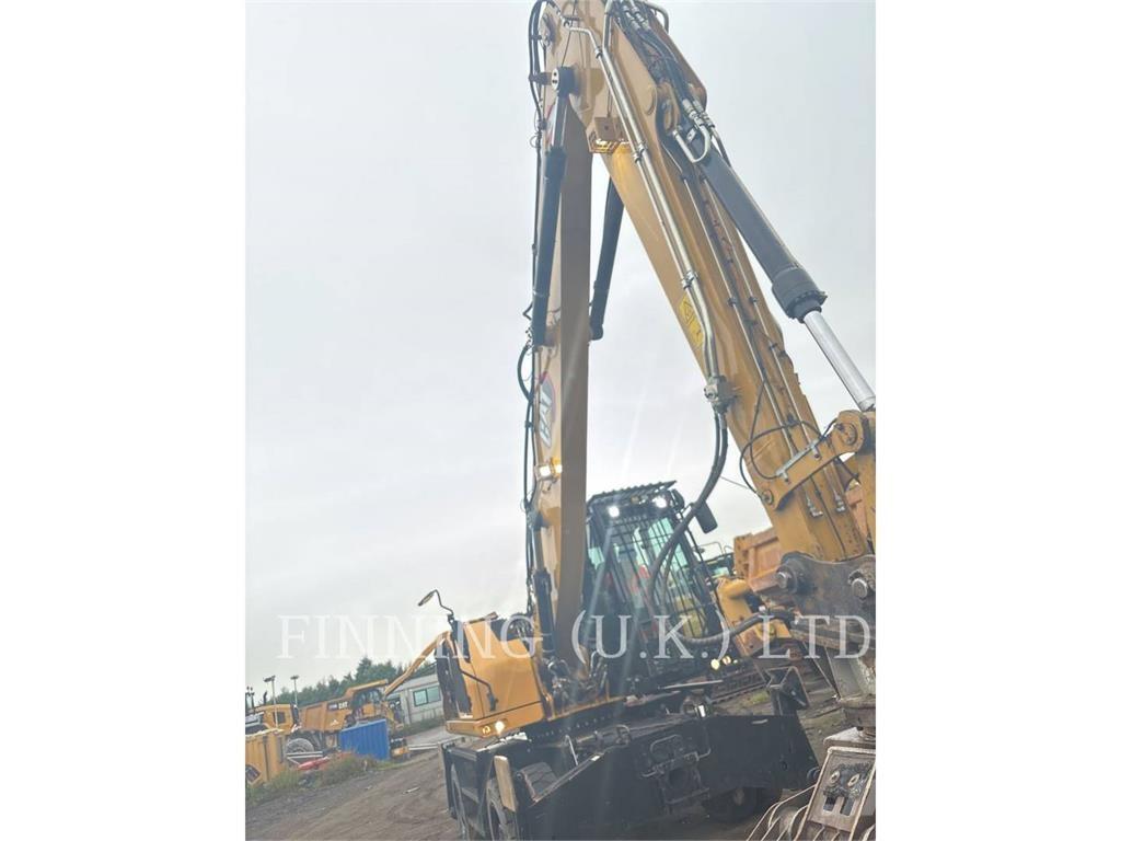 CAT MH3024 07W Pelle sur pneus