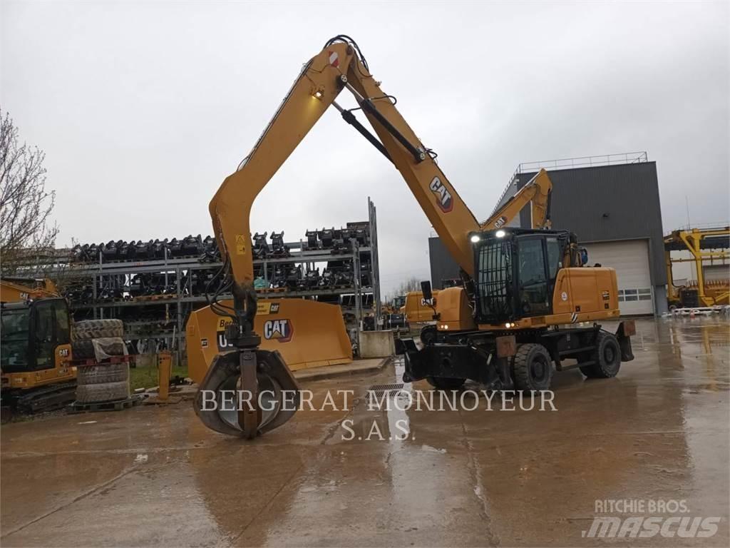 CAT MH3024-1 Pelle sur pneus