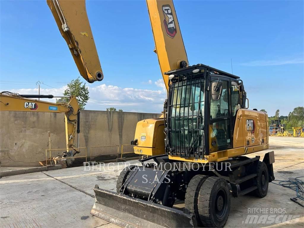 CAT MH3024-1 Pelle sur pneus