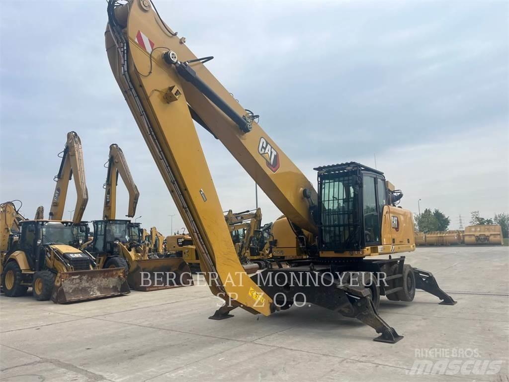 CAT MH3026 Pelle sur pneus