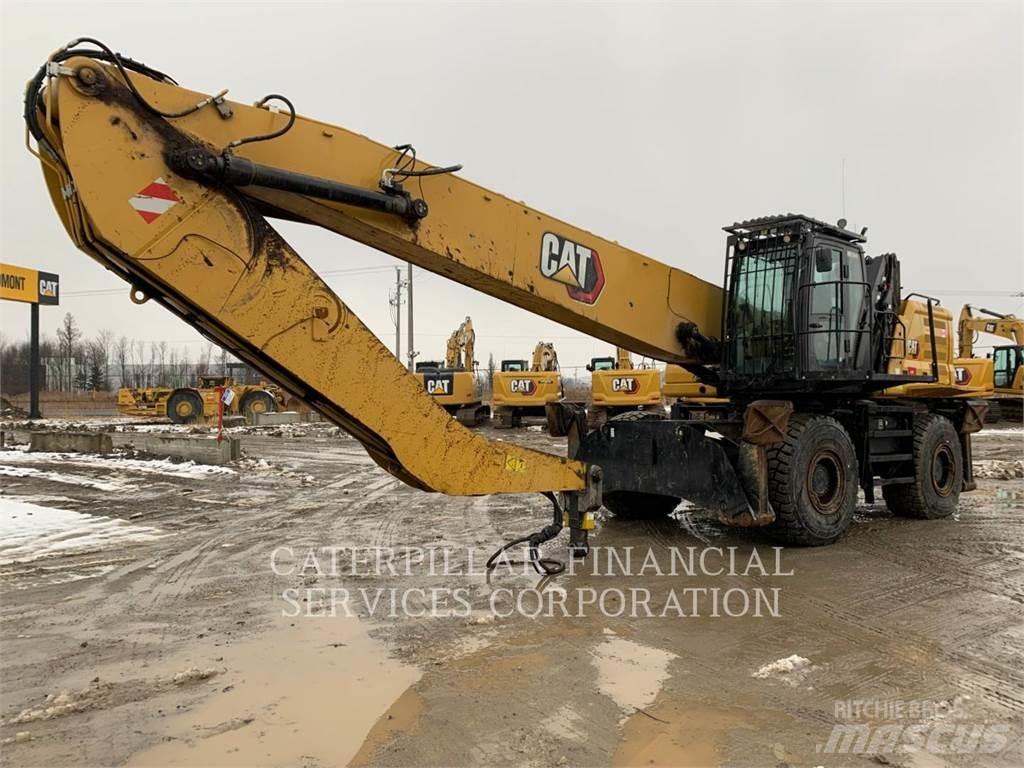 CAT MH3040-07 Pelle sur pneus