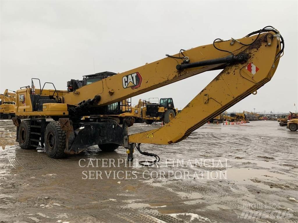 CAT MH3040-07 Pelle sur pneus