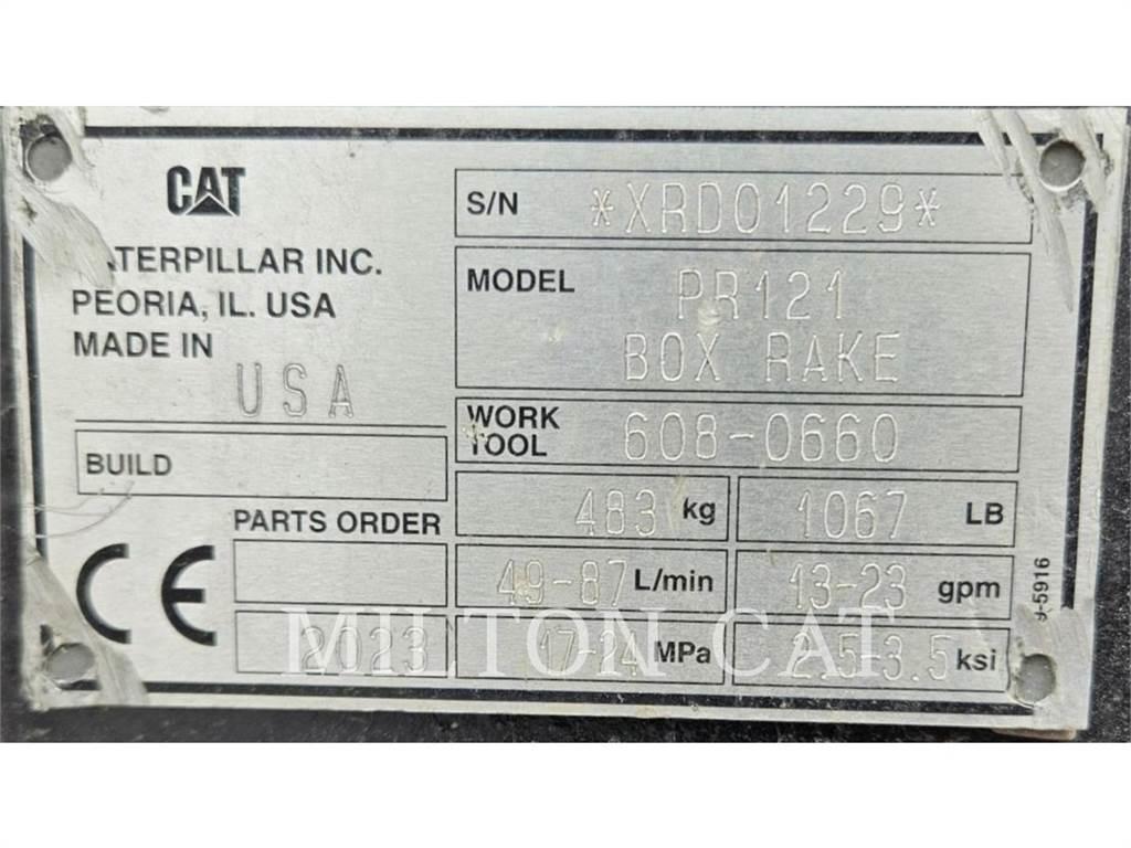 CAT PR121 POWERBOX RAKE Rateau faneur