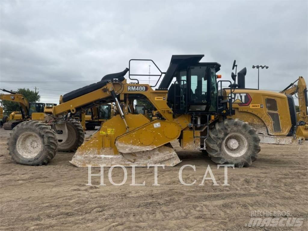 CAT RM400 CAB Recycleur bitume