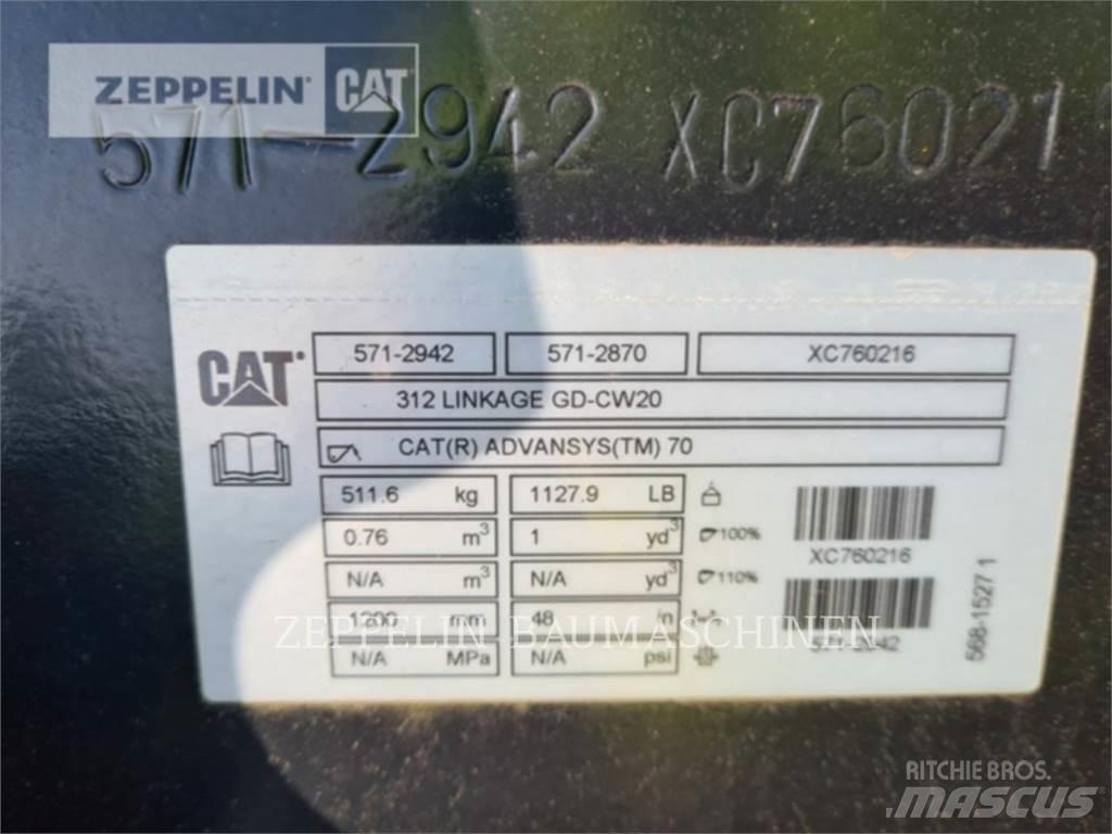 CAT TL1200 CW20 Godet