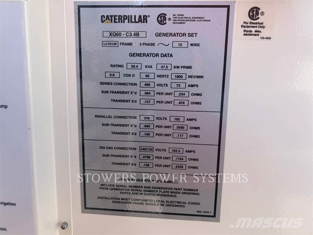 CAT XQ60-48KW Autres générateurs