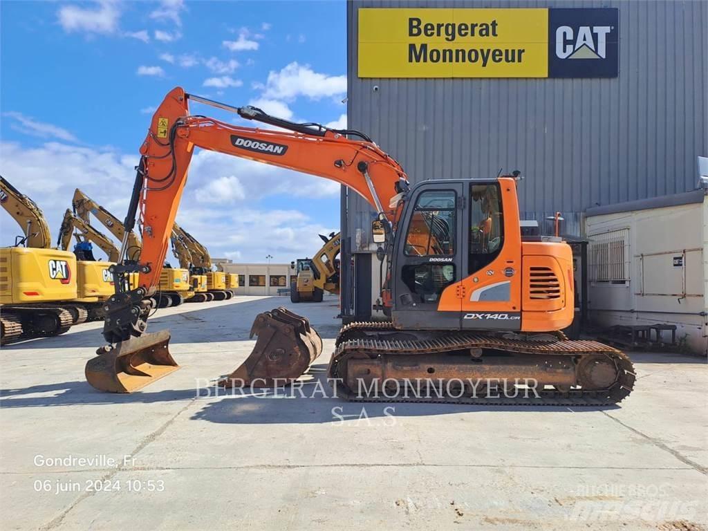 Doosan DX140LCR Pelle sur chenilles