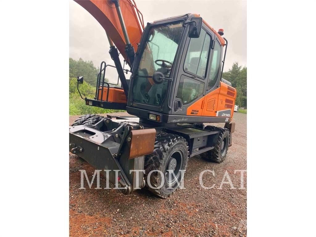 Doosan DX140W-5 Pelle sur pneus