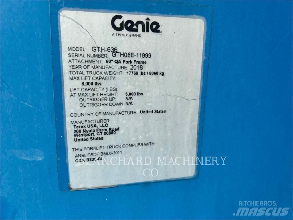 Genie GTH-636 Chariot télescopique