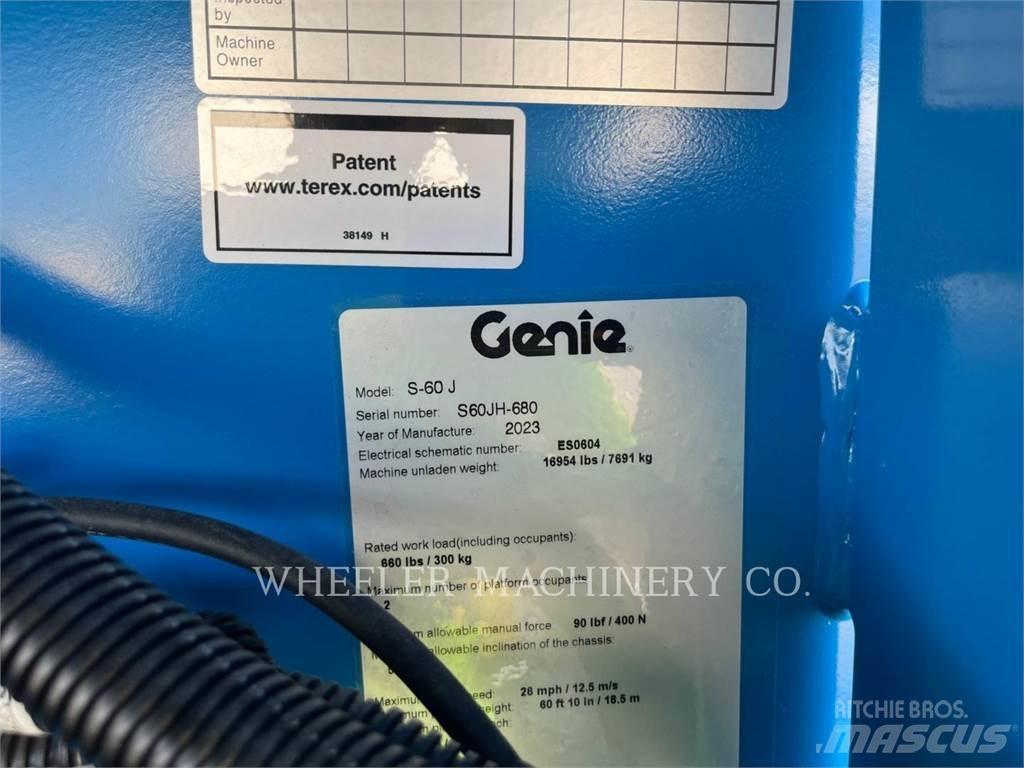 Genie S60J Nacelles articulées