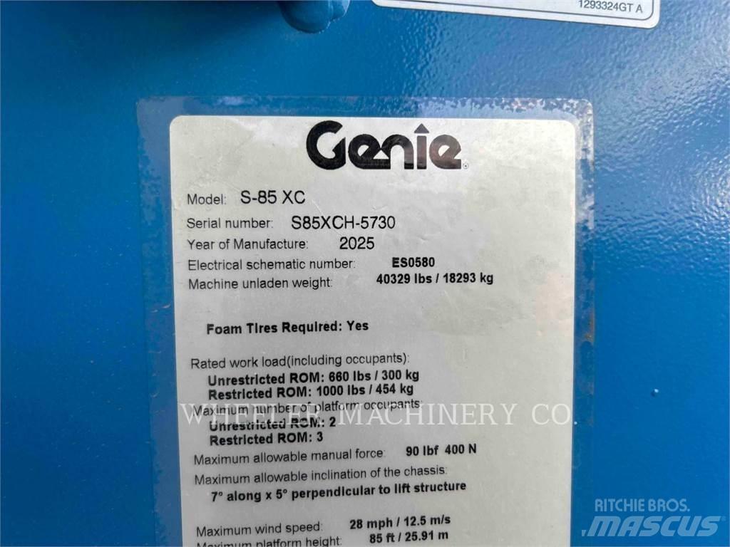 Genie S85XC SP Nacelles articulées