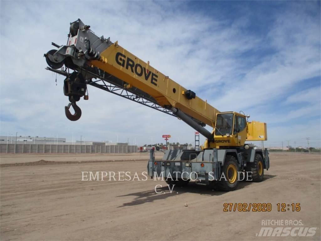 Grove RT600E Grues tout terrain
