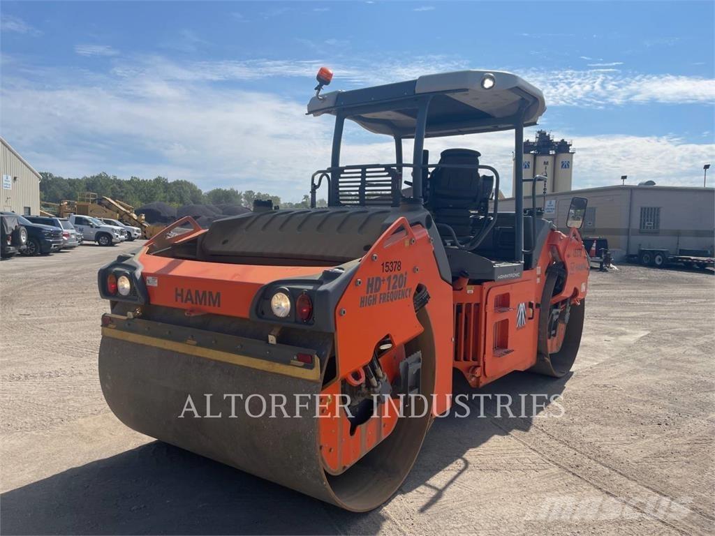 Hamm HD120IW-HF Rouleaux tandem